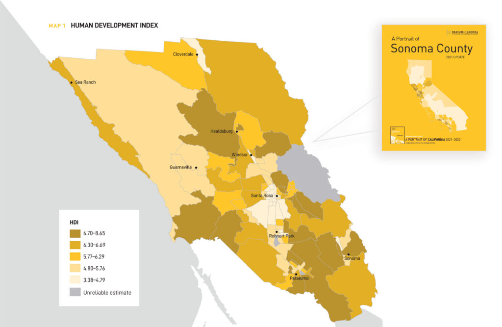 The Portrait of Sonoma Finding the Story Behind the Data Community