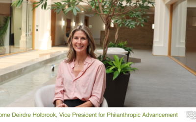 Welcome Deirdre Holbrook as Vice President for Philanthropic Advancement