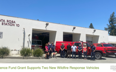 Resilience Fund Grant Supports Two New Wildfire Response Vehicles